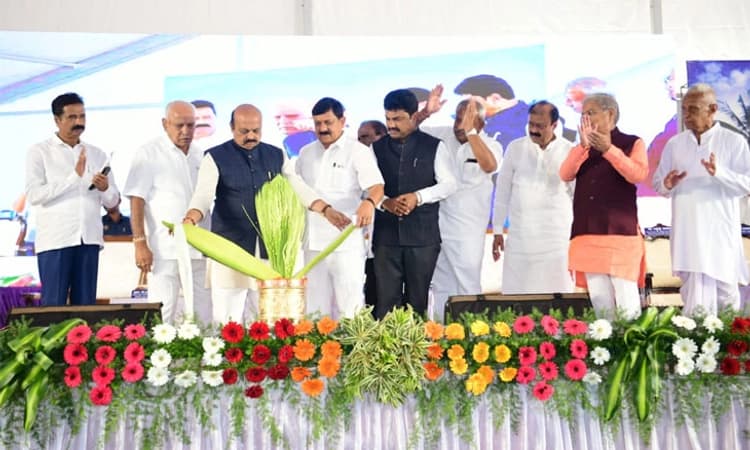 ತೀರ್ಥಹಳ್ಳಿ: 618 ಕೋಟಿ ರೂ. ಕಾಮಗಾರಿಗಳ ಲೋಕಾರ್ಪಣೆ ಮಾಡಿದ ಸಿಎಂ