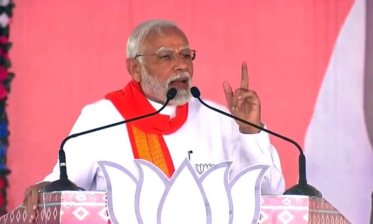 ಜಾತಿವಾದ, ಭ್ರಷ್ಟತೆಯೇ ಕಾಂಗ್ರೆಸ್‌ ಮಾದರಿ: ಮೆಹ್ಸಾನಾ ರ್‍ಯಾಲಿಯಲ್ಲಿ ಪ್ರಧಾನಿ ಮೋದಿ