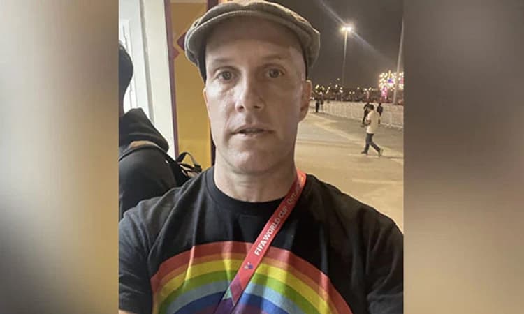 ಕಾಮನಬಿಲ್ಲು ಟಿ-ಶರ್ಟ್ ಧರಿಸಿದ್ದ ಪತ್ರಕರ್ತರಿಗೆ ವಿಶ್ವಕಪ್ ಪಂದ್ಯಕ್ಕೆ ಪ್ರವೇಶ ನಿರಾಕರಣೆ