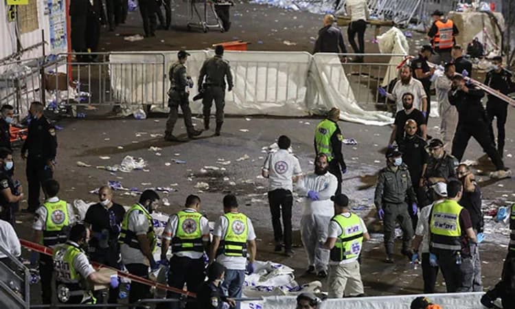 ಇಸ್ರೇಲ್ ನಲ್ಲಿ ಕಾಲ್ತುಳಿತ ದುರಂತ, 40ಕ್ಕೂ ಅಧಿಕ ಮಂದಿ ಸಾವು, ಹಲವರಿಗೆ ಗಾಯ