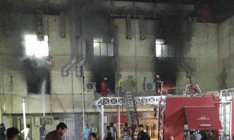 ಕೋವಿಡ್ ಆಸ್ಪತ್ರೆಯಲ್ಲಿ ಆಕ್ಸಿಜನ್ ಟ್ಯಾಂಕರ್ ಸ್ಪೋಟ: 27 ಮಂದಿ ದುರ್ಮರಣ