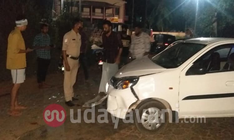 ವಿಟ್ಲ: ಪಿಕಪ್ ಮತ್ತು ಕಾರಿನ ನಡುವೆ ಭೀಕರ ಅಪಘಾತ; ಪವಾಡಸದೃಶ ರೀತಿ ಪಾರಾದ ಕಾರು ಚಾಲಕ