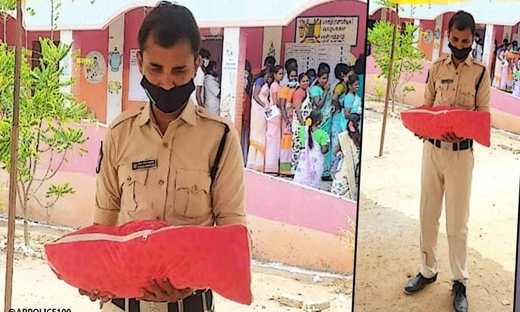 ಮಾನವೀಯತೆ ಮೆರೆದ ಪೊಲೀಸ್ ಕಾನ್ಸ್ ಟೇಬಲ್!