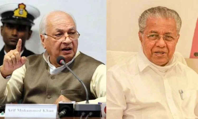 ನನಗೆ ತಿಳಿಸದೆ ವಿದೇಶ ಪ್ರವಾಸ;ಕೇರಳ ಸಿಎಂ ವಿರುದ್ಧ ರಾಷ್ಟ್ರಪತಿ,ಪ್ರಧಾನಿಗೆ ರಾಜ್ಯಪಾಲರ ದೂರು