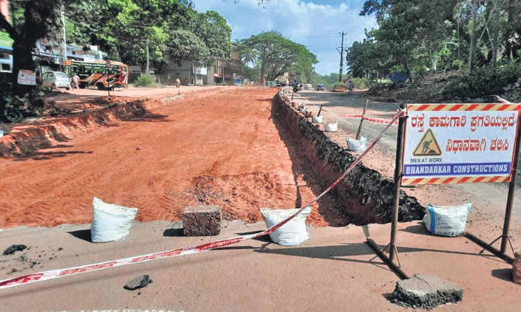 ಸುರತ್ಕಲ್‌-ಕಾನಾ-ಕಾರ್ಗೋಗೇಟ್‌ ಚತುಷ್ಪಥ ಕಾಮಗಾರಿಗೆ ವೇಗ