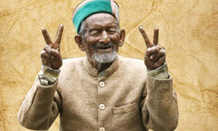 ಅಂಚೆ ಮೂಲಕ ಮತಹಾಕಿದ ದೇಶದ ಮೊದಲ ಮತದಾರ ನೇಗಿ