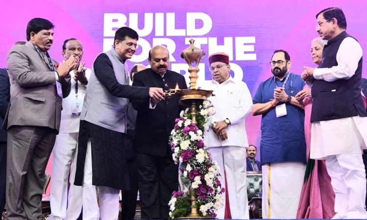 ಬೆಂಗಳೂರು: 3 ದಿನಗಳ ಜಾಗತಿಕ ಹೂಡಿಕೆದಾರರ ಸಮಾವೇಶಕ್ಕೆ ಚಾಲನೆ