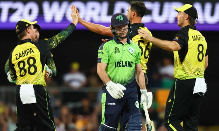 ಟಿ20 ವಿಶ್ವಕಪ್‌: ಐರ್ಲೆಂಡ್‌ ಮೇಲೆ ಕಾಂಗರೂ ಸವಾರಿ