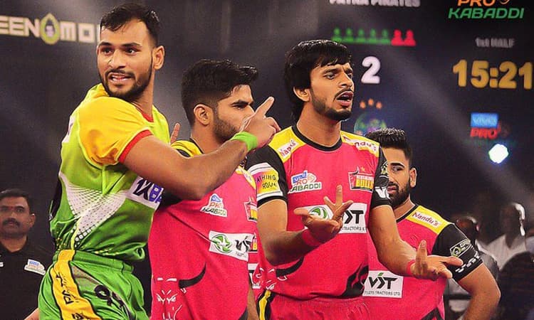 ಪ್ರೊ ಕಬಡ್ಡಿ: ಬೆಂಗಳೂರು ಬುಲ್ಸ್‌ -ಪಾಟ್ನಾ ಪೈರೇಟ್ಸ್‌ ಪಂದ್ಯ ರೋಚಕ ಟೈ