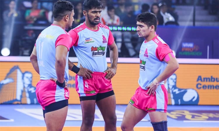 ಪ್ರೊ ಕಬಡ್ಡಿ ಲೀಗ್‌: ಪುನೇರಿ ಪಲ್ಟಾನ್‌, ಜೈಪುರ ಪಿಂಕ್‌ ಪ್ಯಾಂಥರ್ಸ್‌ಗೆ ಭರ್ಜರಿ ಜಯ