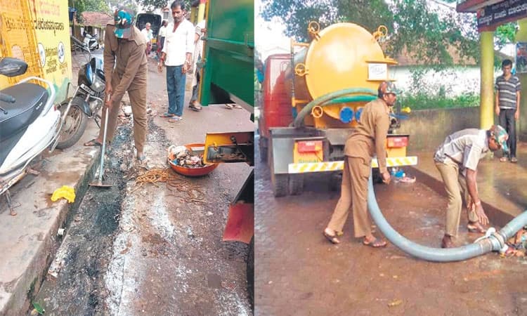 ಬೆಳ್ತಂಗಡಿ: ಸಂತೆ ಮಾರುಕಟ್ಟೆ ಚರಂಡಿಗೆ ಮೇಜರ್‌ ಸರ್ಜರಿ;ತ್ಯಾಜ್ಯ ಪಿಟ್‌ ರಚನೆಗೆ 3 ಲಕ್ಷ ರೂ.