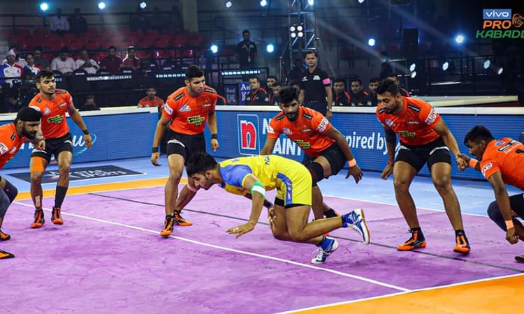 ಪ್ರೊ ಕಬಡ್ಡಿ: ತಮಿಳ್‌ ತಲೈವಾಸ್‌ ಮೇಲೆ ಯು ಮುಂಬಾ ಸವಾರಿ