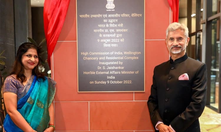 ವೆಲ್ಲಿಂಗ್ಟನ್‌ನಲ್ಲಿ ಭಾರತೀಯ ಹೈಕಮಿಷನ್‌ ಕಚೇರಿ ಉದ್ಘಾಟನೆ