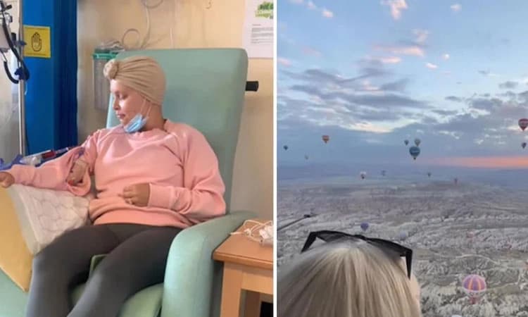 ವೈರಲ್‌: ಕ್ಯಾನ್ಸರ್‌ ಗೆದ್ದ ಸಂಗಾತಿಯನ್ನು ಕನಸಿನ ಯಾನಕ್ಕೆ ಕರೆದೊಯ್ದ ಪ್ರಿಯಕರ.!