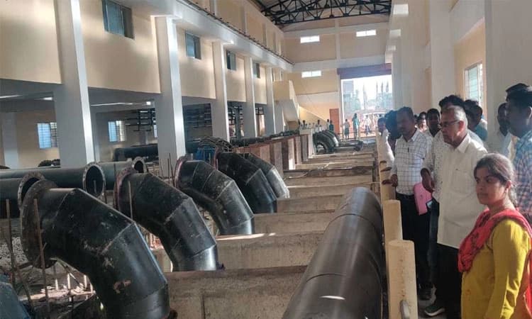 ಮುಕ್ತಾಯದ ಹಂತಕ್ಕೆ ಏತ ನೀರಾವರಿ ಕಾಮಗಾರಿ