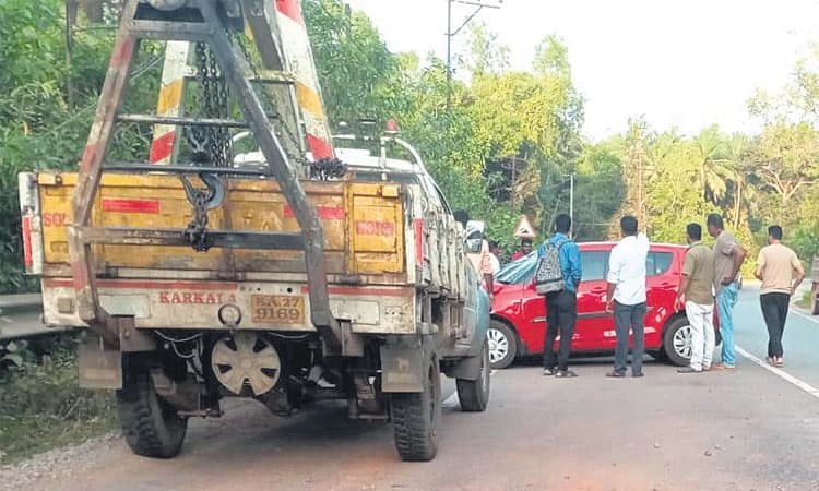 ರಾ.ಹೆ. ತಿರುವಿನ ಅಪಾಯಕಾರಿ ಹೊಂಡಕ್ಕೆ ಮುಕ್ತಿ