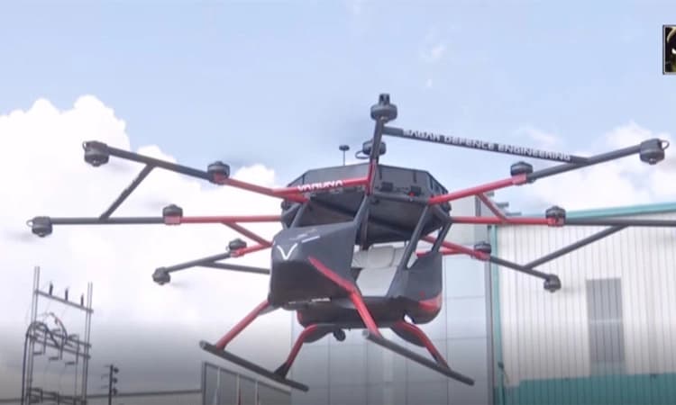 ಯೋಧರ ಪ್ರಯಾಣಕ್ಕೆ ಡ್ರೋನ್‌; ಭಾರತೀಯ ನೌಕಾಪಡೆಯಿಂದ ಮೊದಲ ಬಾರಿಗೆ ಬಳಕೆ