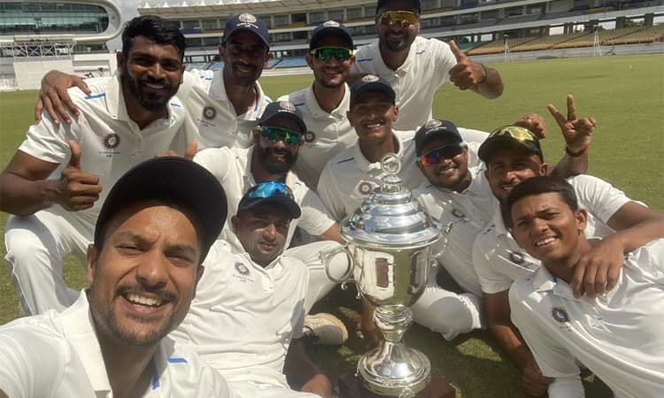 ಇರಾನಿ ಕಪ್‌ ಕ್ರಿಕೆಟ್‌: ರೆಸ್ಟ್‌ ಆಫ್‌ ಇಂಡಿಯಾ ಚಾಂಪಿಯನ್‌