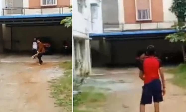 ವಿಡಿಯೋ: ಗಲ್ಲಿ ಕ್ರಿಕೆಟ್‌ ನಲ್ಲಿ ಸಂಸ್ಕೃತ ಕಾಮೆಂಟರಿ; ಸಾಮಾಜಿಕ ಜಾಲತಾಣದಲ್ಲಿ ಫುಲ್ ವೈರಲ್