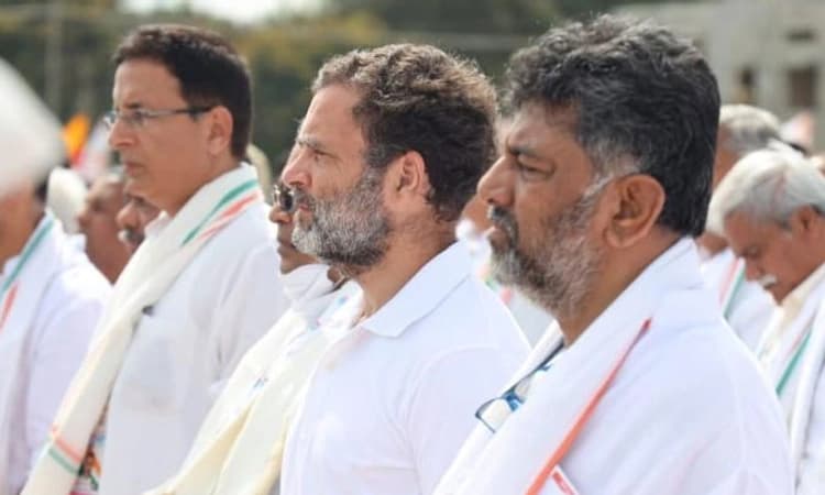 ರಾಹುಲ್ ಹೆಜ್ಜೆ ಜೊತೆಗೆ ಇತಿಹಾಸ ನಿರ್ಮಾಣವಾಗುತ್ತಿದೆ: ಡಿಕೆ ಶಿವಕುಮಾರ್