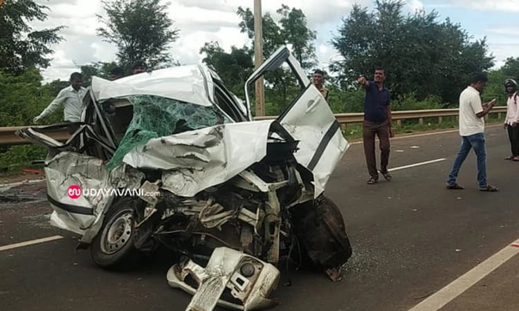 ಬೆಳಗಾವಿ: ಭೀಕರ ಅಪಘಾತದಲ್ಲಿ ಎಎಸ್ಐ ಪತ್ನಿ, ಮಗಳು ಸೇರಿ ನಾಲ್ವರು ದುರ್ಮರಣ