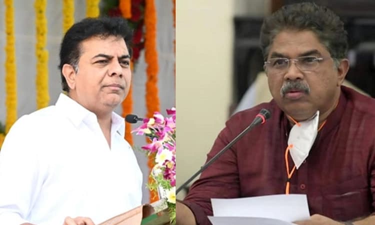 ಉದ್ಯಮಿಗಳಿಗೆ ತೆಲಂಗಾಣಕ್ಕೆ ಆಹ್ವಾನ ನೀಡಿದ್ದ ಕೆಟಿಆರ್ ಗೆ ತಿರುಗೇಟು ನೀಡಿದ ಆರ್. ಅಶೋಕ್