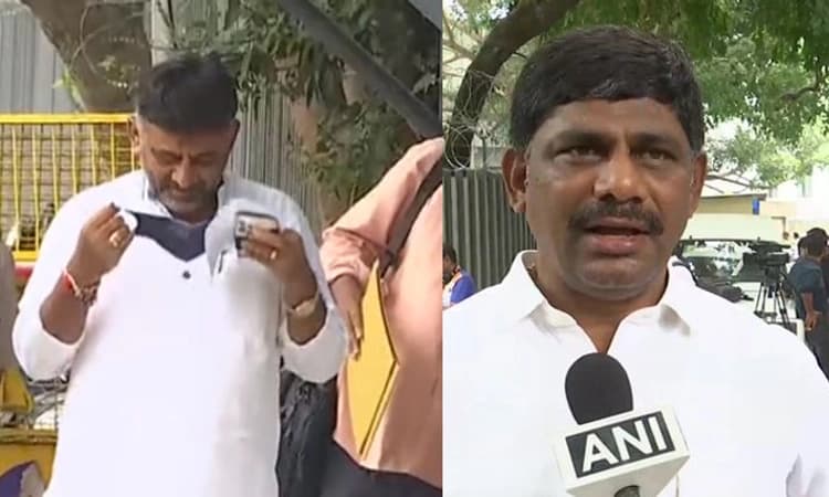 ಇಡಿ ಕಚೇರಿಗೆ ಡಿಕೆ ಶಿವಕುಮಾರ್ ಹಾಜರು: ಕಿಡಿ ಕಾರಿದ ಸಹೋದರ