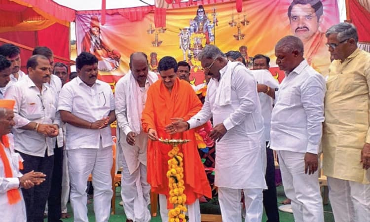 ಧಾರ್ಮಿಕ ಆಚರಣೆಯಿಂದ ನೆಮ್ಮದಿ: ಹಾರಕೂಡ ಶ್ರೀ