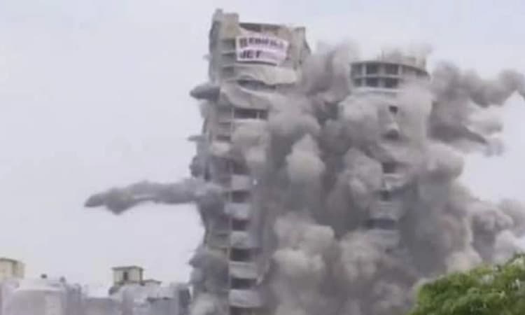 ನೋಯ್ಡಾ ಕಟ್ಟಡಗಳ ಧ್ವಂಸ: 500 ಕೋಟಿ ರೂ. ನಷ್ಟ ಎಂದ ಸೂಪರ್‌ಟೆಕ್