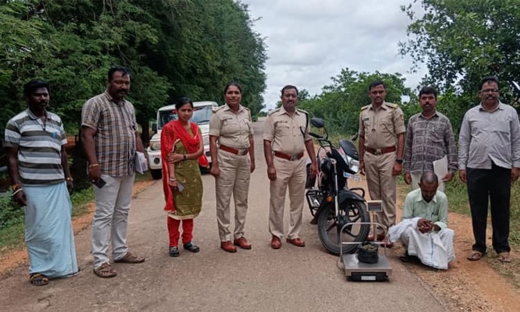 ಹೊಸಪೇಟೆ: ಗಾಂಜಾ ಸಾಗಾಟ ಮಾಡುತ್ತಿದ್ದ ವ್ಯಕ್ತಿ ಬಂಧನ