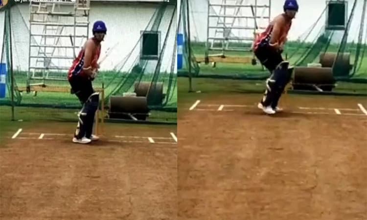 ಗೋವಾದಲ್ಲಿ ಅಭ್ಯಾಸ ಆರಂಭಿಸಿದ ಅರ್ಜುನ್‌ ತೆಂಡುಲ್ಕರ್‌