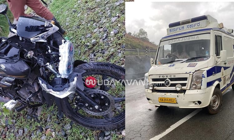 ಬೈಂದೂರು :  ನಿಯಂತ್ರಣ ತಪ್ಪಿ ಡಿವೈಡರ್ ಗೆ ಢಿಕ್ಕಿ ಹೊಡೆದ ಬೈಕ್ : ಸವಾರನಿಗೆ ಗಂಭೀರ ಗಾಯ