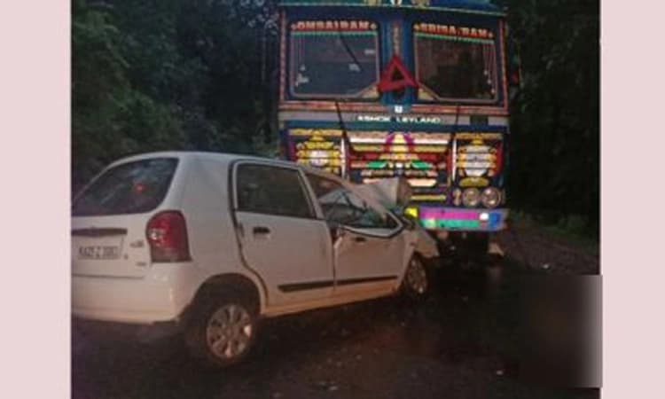 ಟ್ಯಾಂಕರ್ – ಕಾರು ನಡುವೆ ಅಪಘಾತ: ಓರ್ವ ಸ್ಥಳದಲ್ಲೇ ಸಾವು