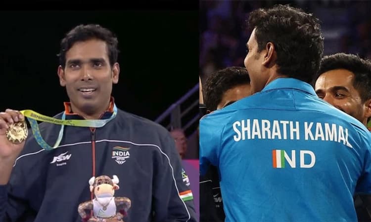 40 ರ ಹರೆಯದಲ್ಲೂ ಕಮಾಲ್: 16 ವರ್ಷಗಳ ನಂತರ ಟಿಟಿ ಸಿಂಗಲ್ಸ್ ಚಿನ್ನ ಗೆದ್ದ ಶರತ್