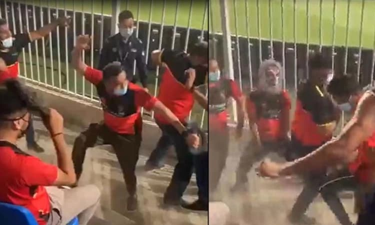 ಶಾರ್ಜಾದ ಐಪಿಎಲ್ ಪಂದ್ಯದಲ್ಲಿ ಹುಲಿ ಕುಣಿತದ ಸಂಭ್ರಮ: ವಿಡಿಯೋ ವೈರಲ್