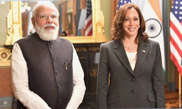 ಅಮೆರಿಕ ;ಕಮಲಾ ಹ್ಯಾರಿಸ್ ಗೆ ಅಜ್ಜ ಬಳಸಿದ ವಸ್ತುಗಳ ಉಡುಗೊರೆ ಕೊಟ್ಟ ಪ್ರಧಾನಿ ಮೋದಿ
