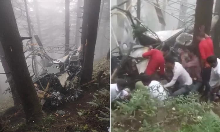 ದಟ್ಟ ಮಂಜು ; ಉಧಾಂಪುರ್ ನಲ್ಲಿ ಸೇನಾ ಹೆಲಿಕಾಪ್ಟರ್ ಪತನ,  ಇಬ್ಬರು ಪೈಲಟ್ ಸಾವು