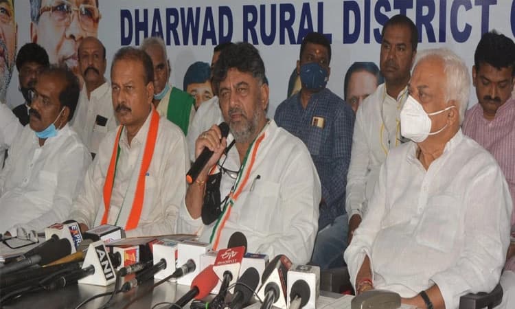 ಮಹಾದಾಯಿ,ಮೇಕೆದಾಟು ಬಗ್ಗೆ ವಿಪಕ್ಷದಲ್ಲಿದ್ದಾಗ ಮಾತನಾಡಿದ ನಾಯಕರು ಈಗ ಮಾತಾಡುತ್ತಾರೋ.:ಡಿಕೆಶಿ