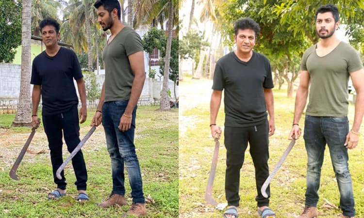 ಶಿವಣ್ಣ ಲಾಂಗ್‌ ಪಾಠ: ಯುವನಟ ಶ್ರೇಯಸ್‌ ಖುಷ್‌