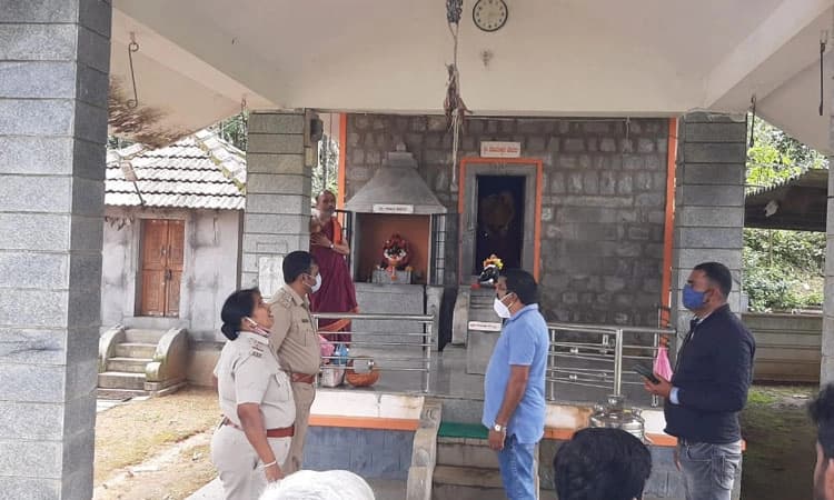 ಅತ್ತಿಗೆರೆ ದೇವಸ್ಥಾನದಲ್ಲಿ ಘಂಟೆ  ಕಳವು