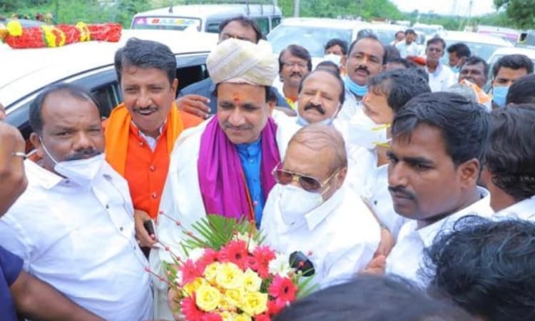 ಯಾದಗಿರಿ ಜನಾಶೀರ್ವಾದ ಯಾತ್ರೆ ವೇಳೆ ಸುಡುಮದ್ದು ಸದ್ದು: ಪ್ರಕರಣ ದಾಖಲು