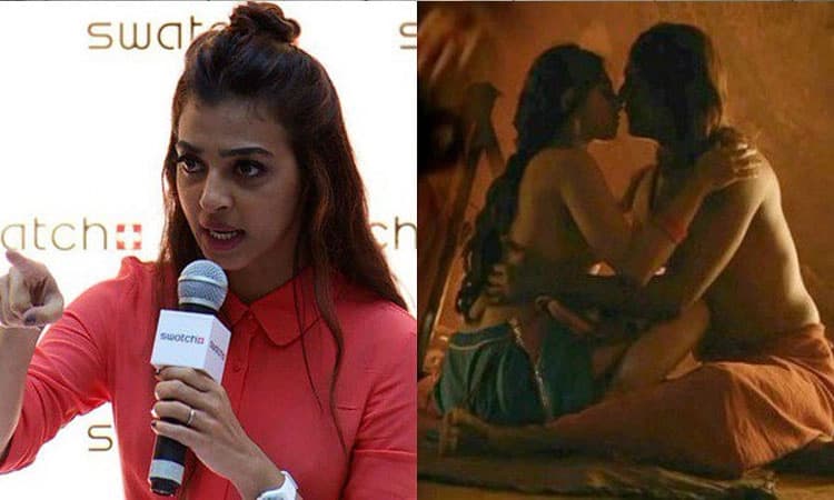 ನಟಿ ರಾಧಿಕಾ ‘ಇಂಟಿಮೇಟ್’ ಫೋಟೋ ವಿರುದ್ಧ ನೆಟ್ಟಿಗರು ಆಕ್ರೋಶ : ಬಹಿಷ್ಕಾರಕ್ಕೆ ಆಗ್ರಹ