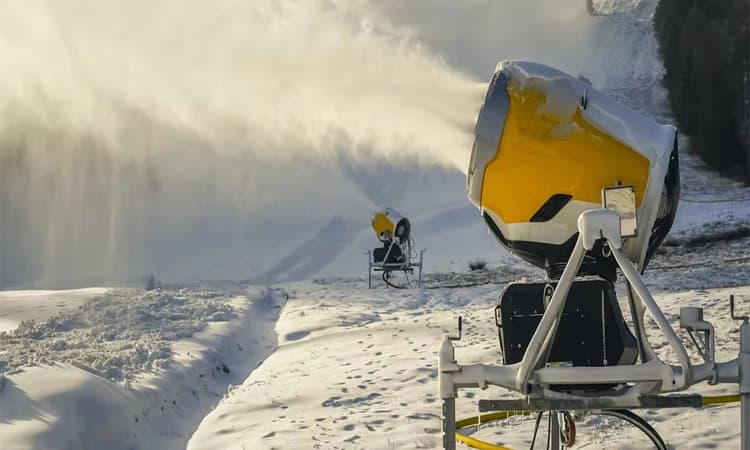 Olympic skiers and snowboarders are competing on 100% fake snow – the science of how it’s made and how it affects performance