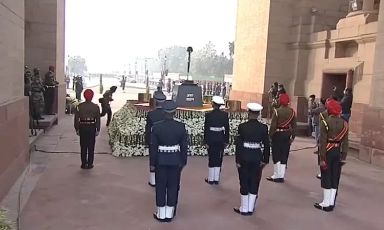 Amar Jawan Jyoti merged with eternal flame at National War Memorial
