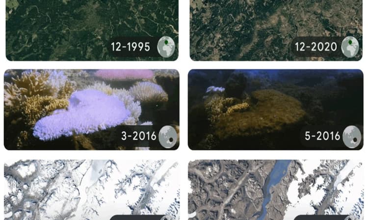 Earth Day 2022: Google Doodle uses time lapse to remind us of the devastating impact of climate change