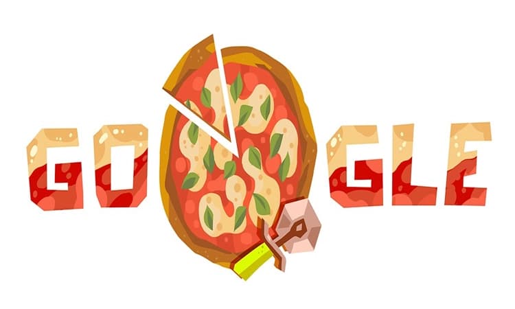 With Google&#8217;s fun doodle, you can celebrate pizza and put your pizza-cutting skills to the test