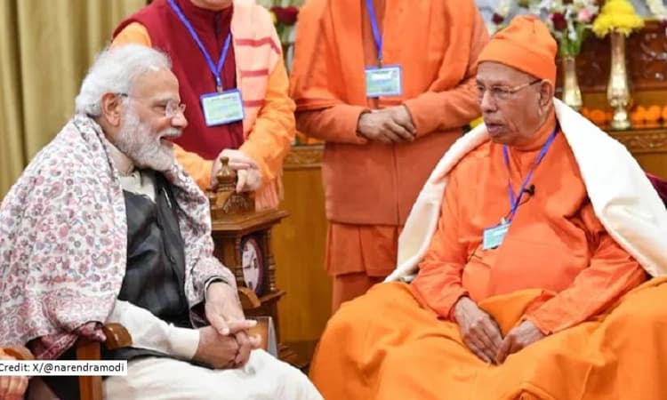 Ramakrishna Mission president Swami Smaranananda passes away at 95; PM Modi pays tribute