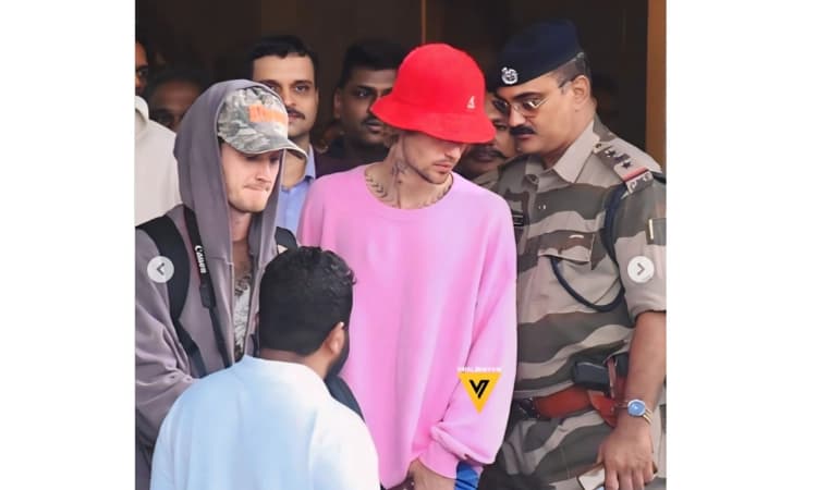 Justin Bieber arrives in India, to perform at Anant Ambani-Radhika Merchant’s sangeet ceremony