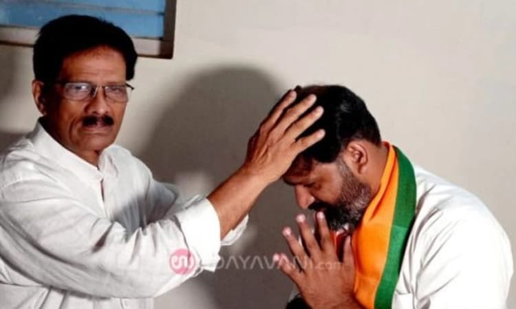 K&#8217;taka polls: Gururaj Gantihole seeks Haladi Srinivas Shetty&#8217;s blessings