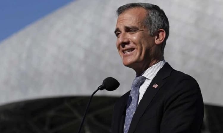 US Senate confirms former Los Angeles mayor Eric Garcetti as envoy to India